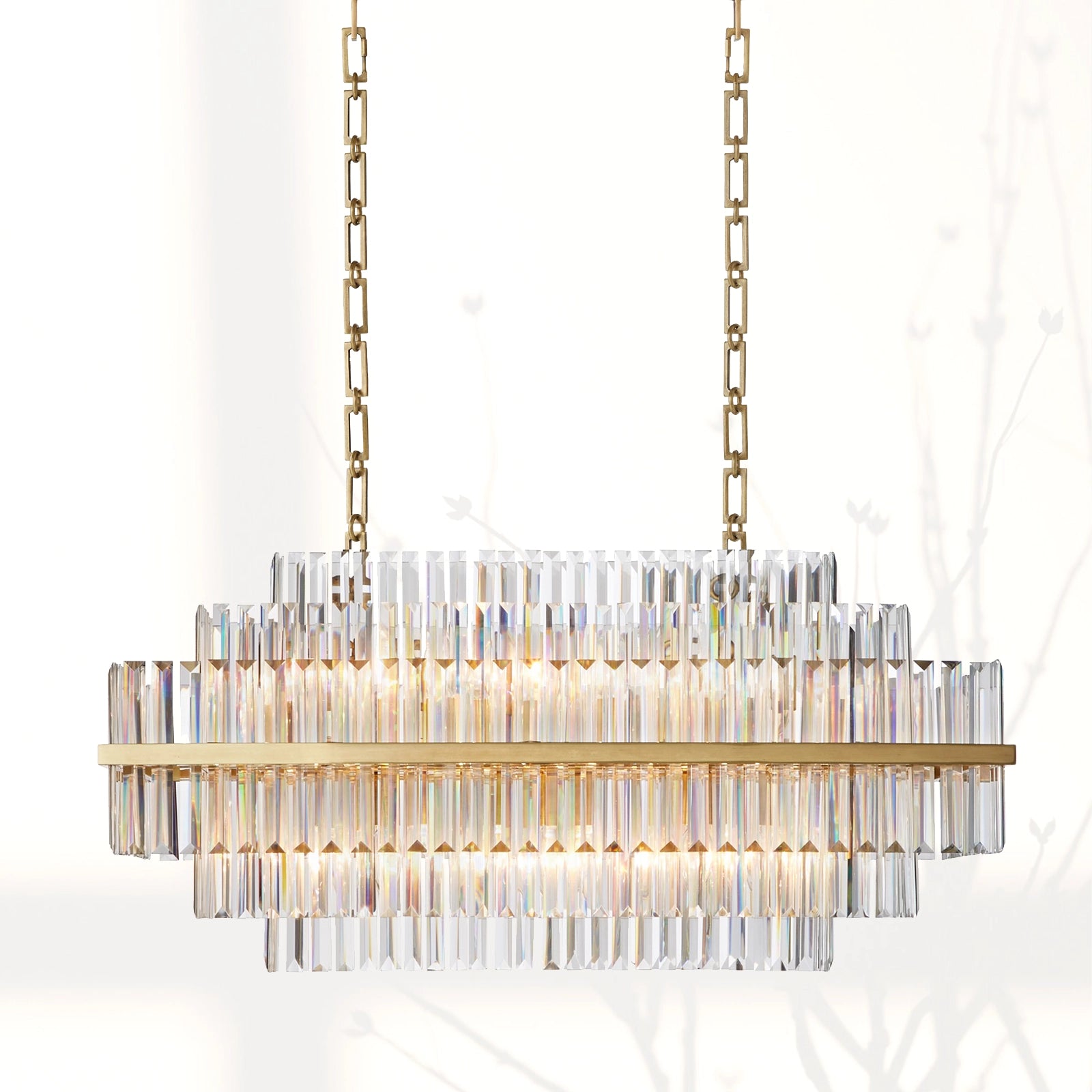 Vinor Linear Crystal Chandelier
