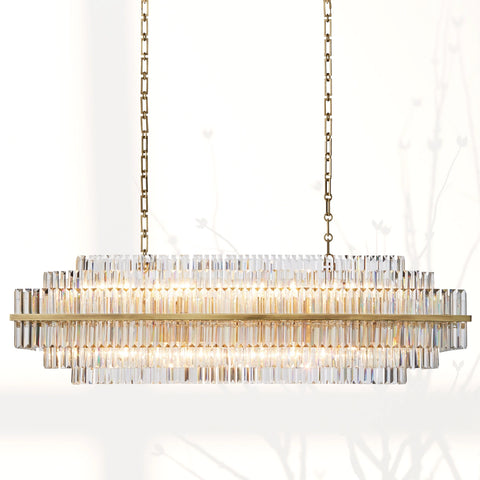 Vinor Linear Crystal Chandelier