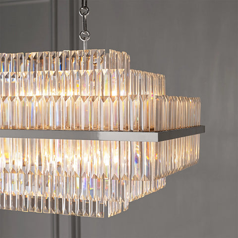 Vinor Linear Crystal Chandelier