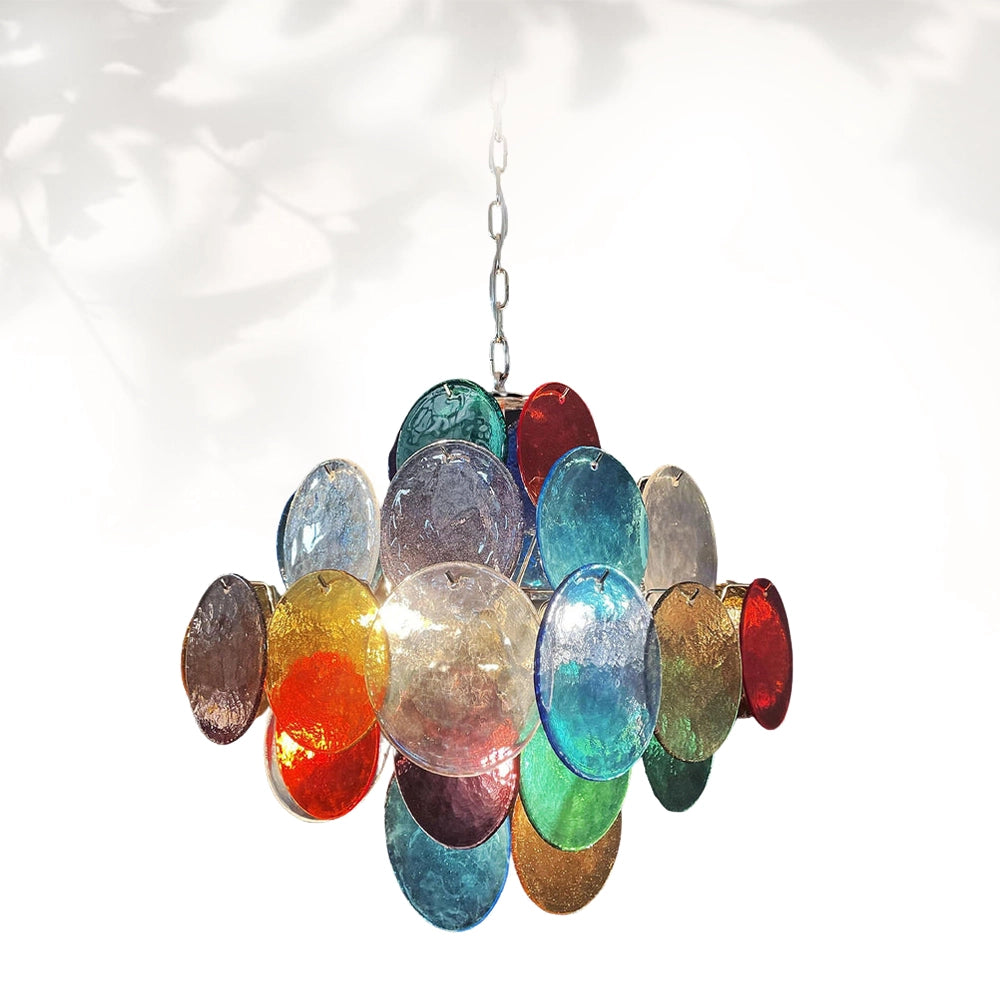 Vintage Murano 19.7″ Glass Chandelier