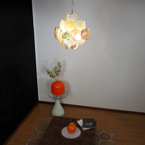 Vintage Murano 19.7″ Glass Chandelier