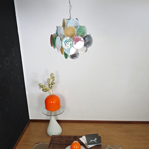 Vintage Murano 19.7″ Glass Chandelier