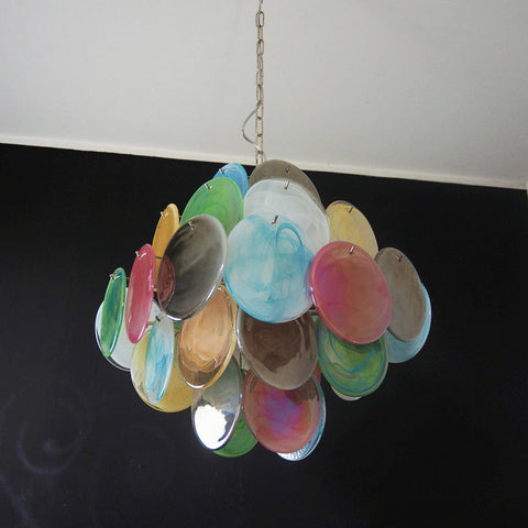 Vintage Murano 19.7″ Glass Chandelier