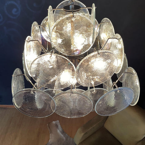 Vintage Murano 19.7″ Glass Chandelier