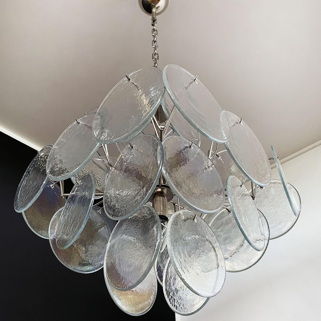 Vintage Murano 19.7″ Glass Chandelier