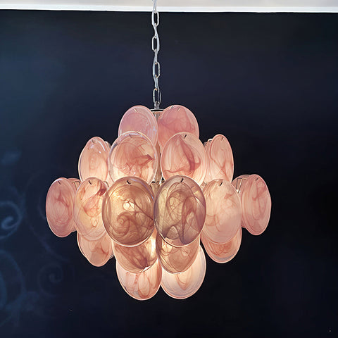 Vintage Murano 19.7″ Glass Chandelier