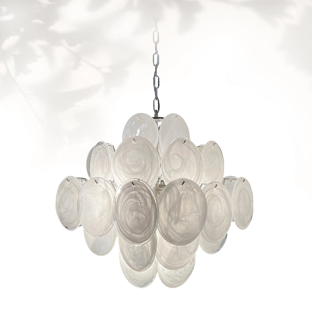 Vintage Murano 19.7″ Glass Chandelier