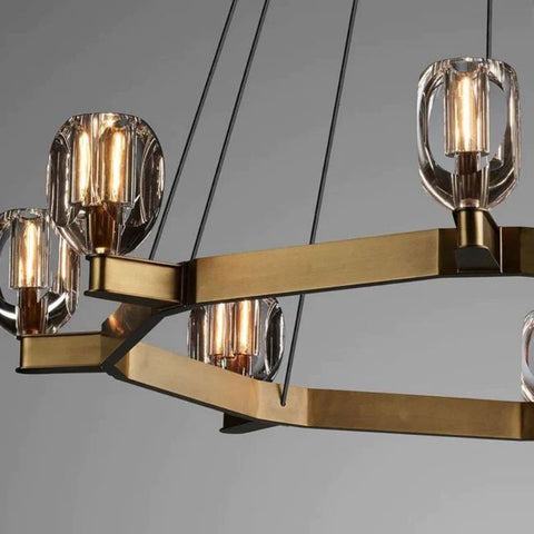 Xenia Contemporary Circular Living Room Pendant