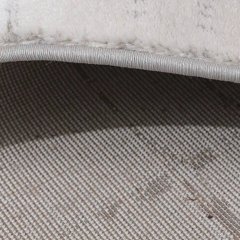 Xiangshe Layered Linear Abstract Neutral Area Rug