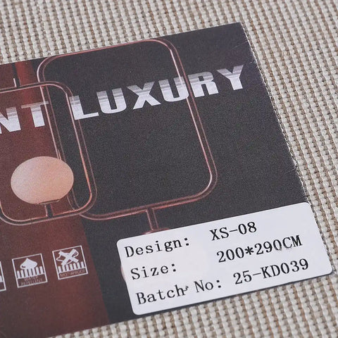 Xiangshe Layered Linear Abstract Neutral Area Rug