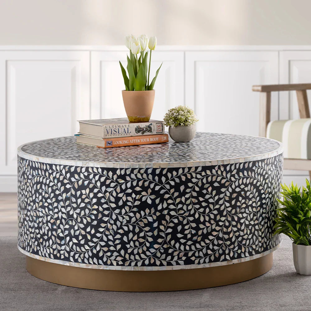 Yasa Floral Coffee Table