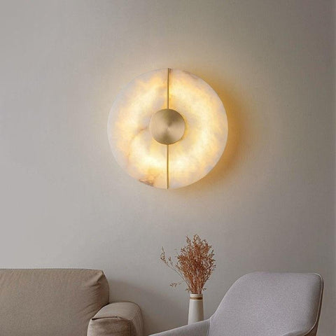 Yohana Alabaster Wall Sconce