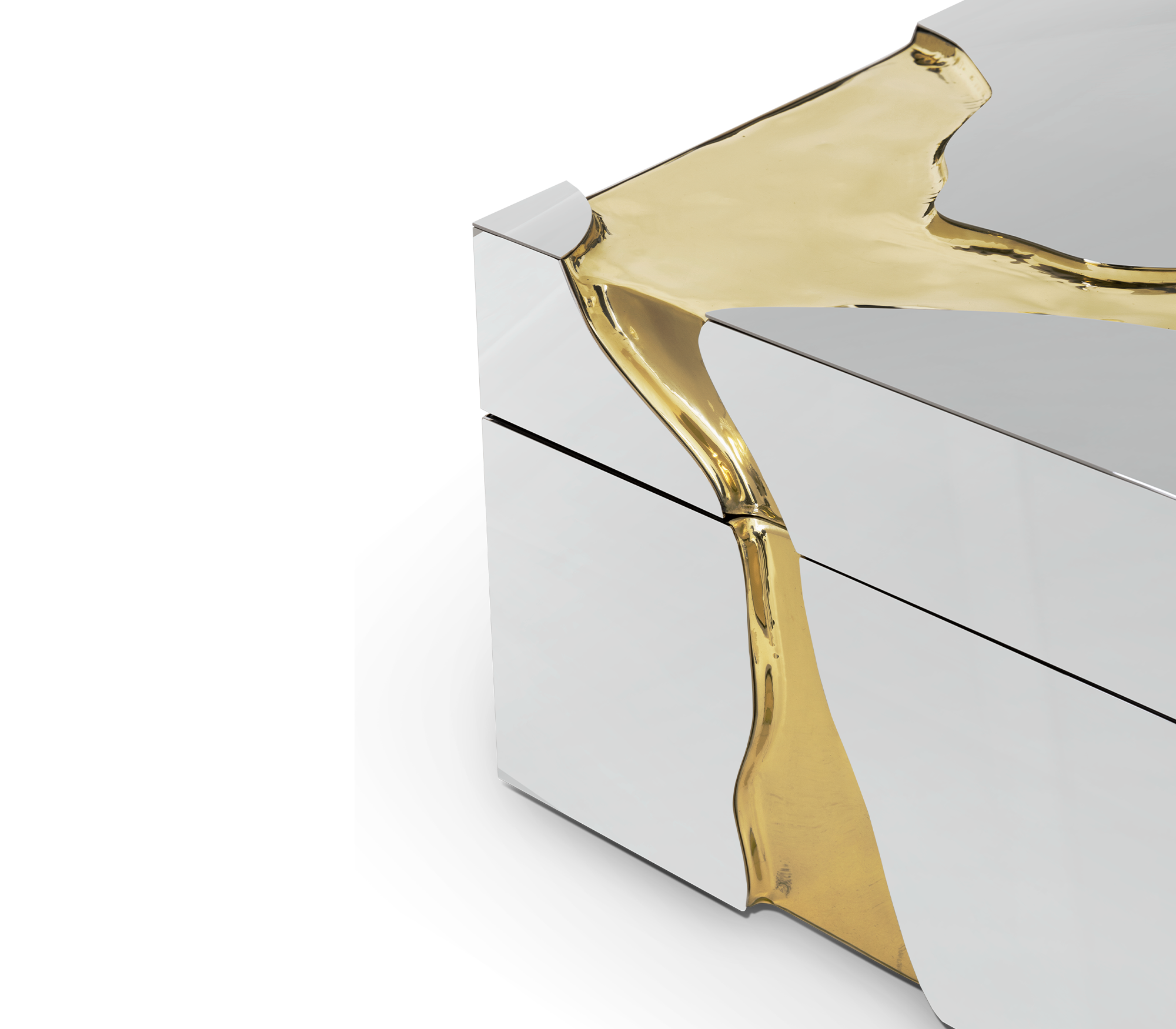 Lapiaz Watch Box with Polished Stainless Steel and Watch