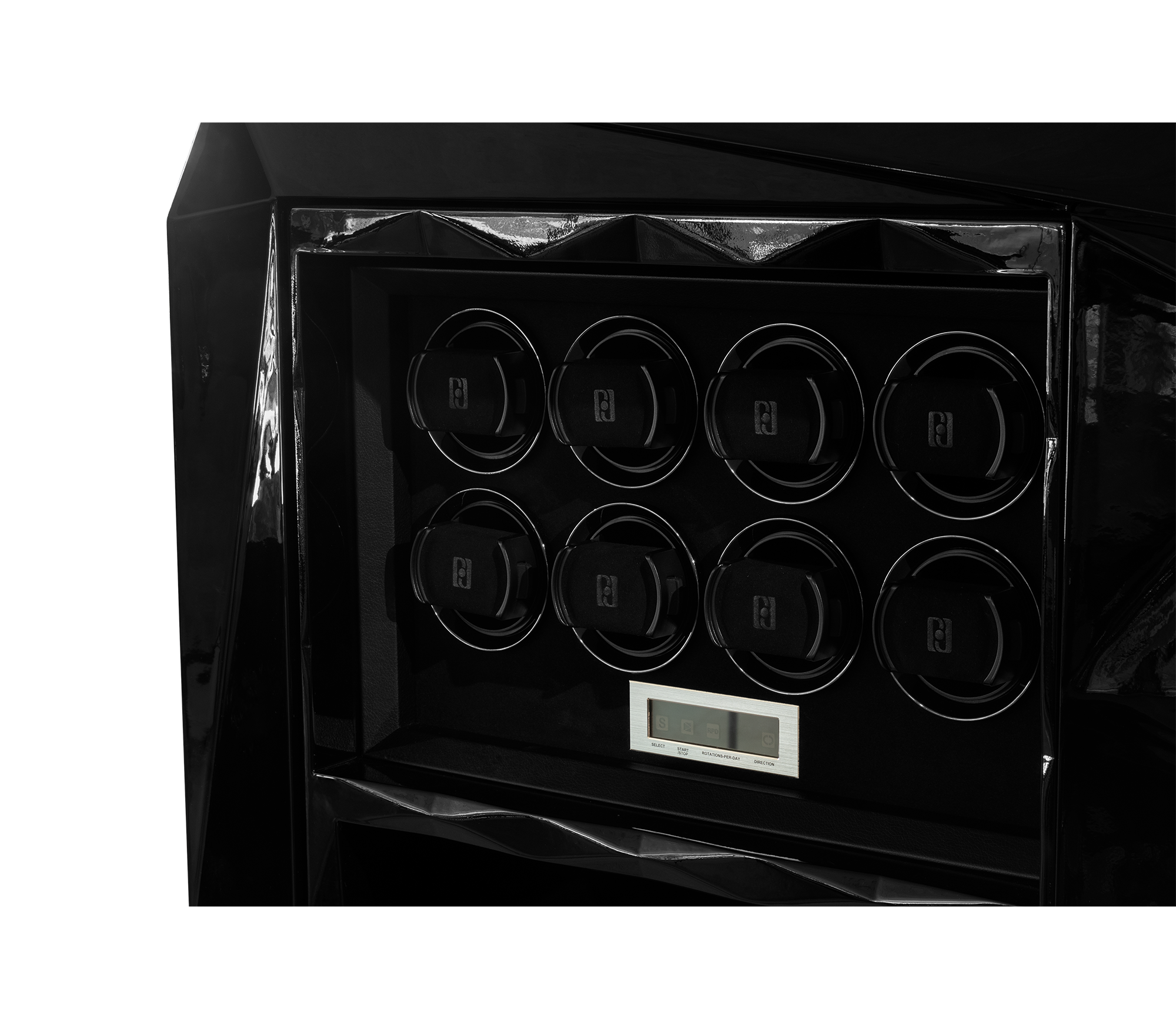 Diamond Floor Safe with Hidden Watch Winder and