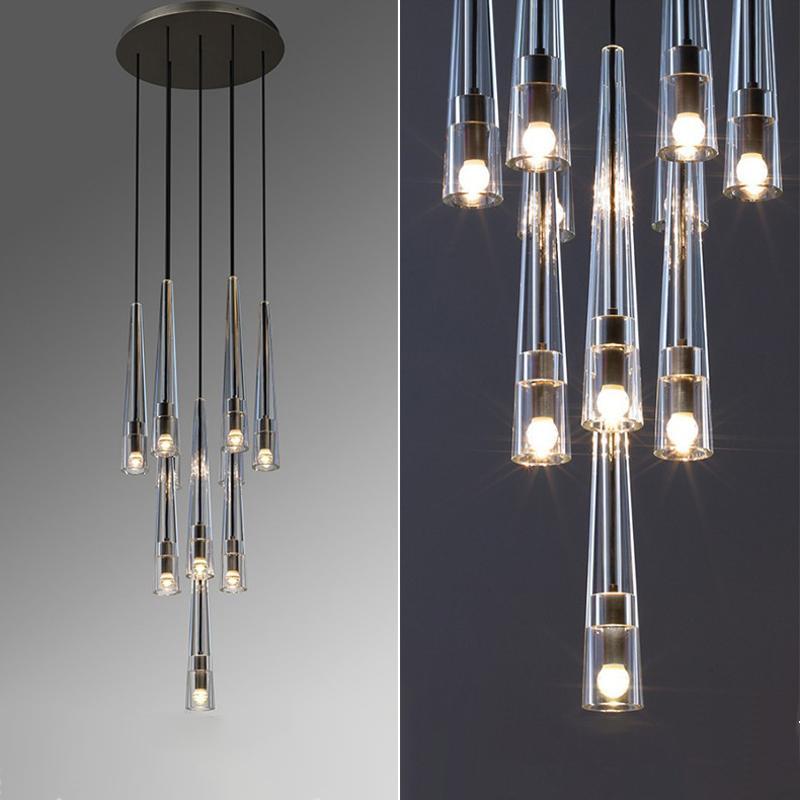 Housegent Apoli Linear Crystal Chandelier