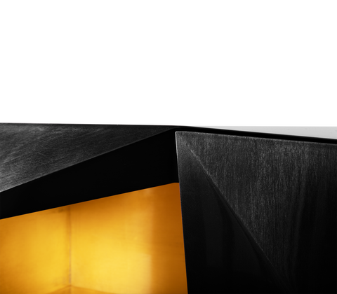 Diamond-Inspired Sideboard Cabinet