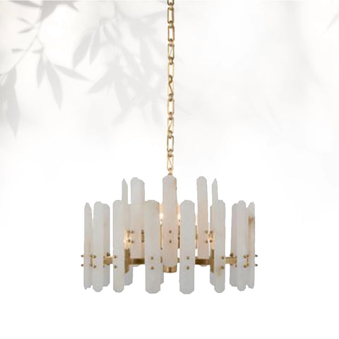 Aerin Bonnington Small Chandelier With Alabaster