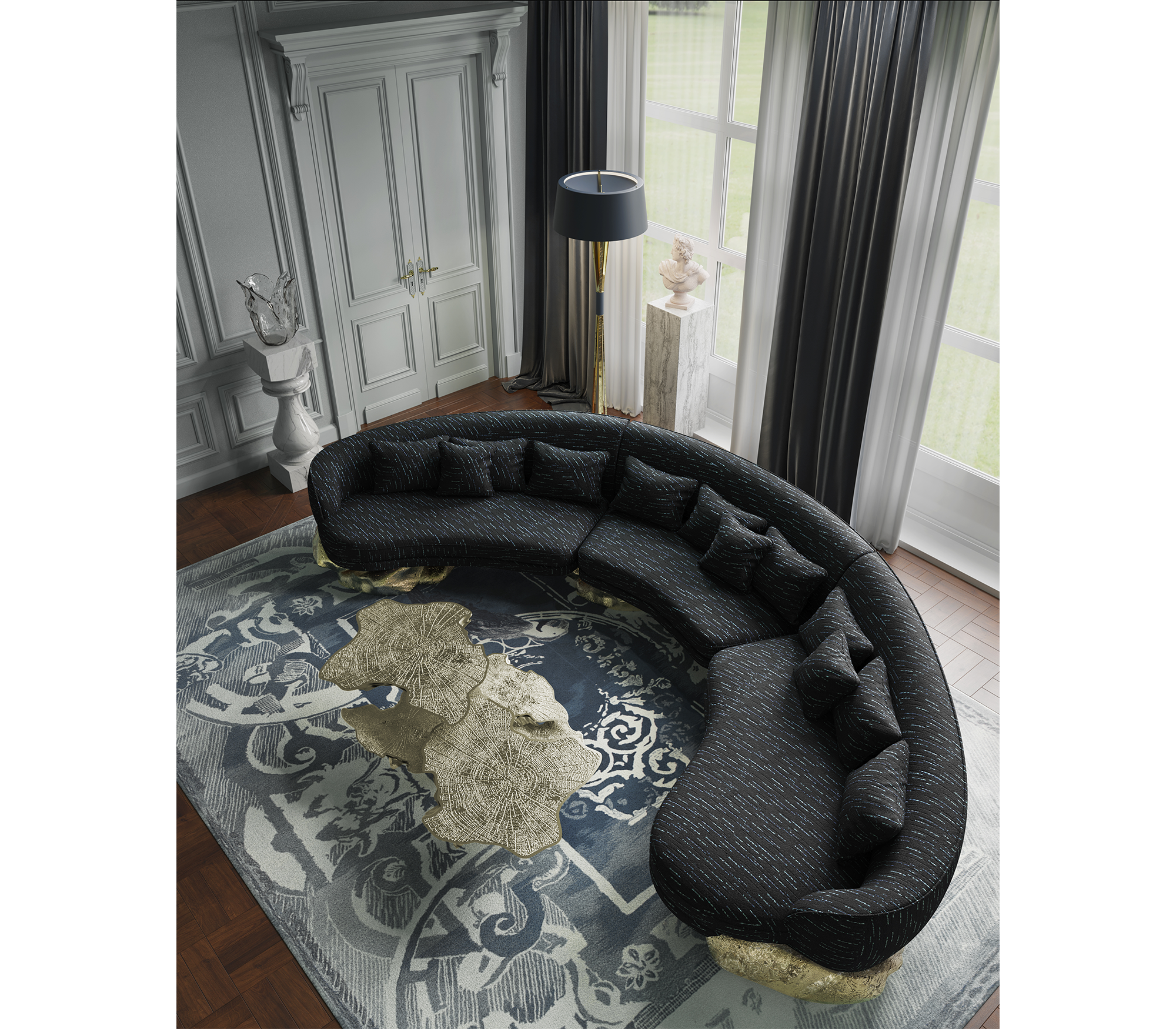 Luxury Modular Sofa