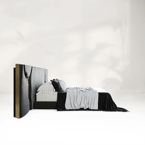 Gilt Black Bed