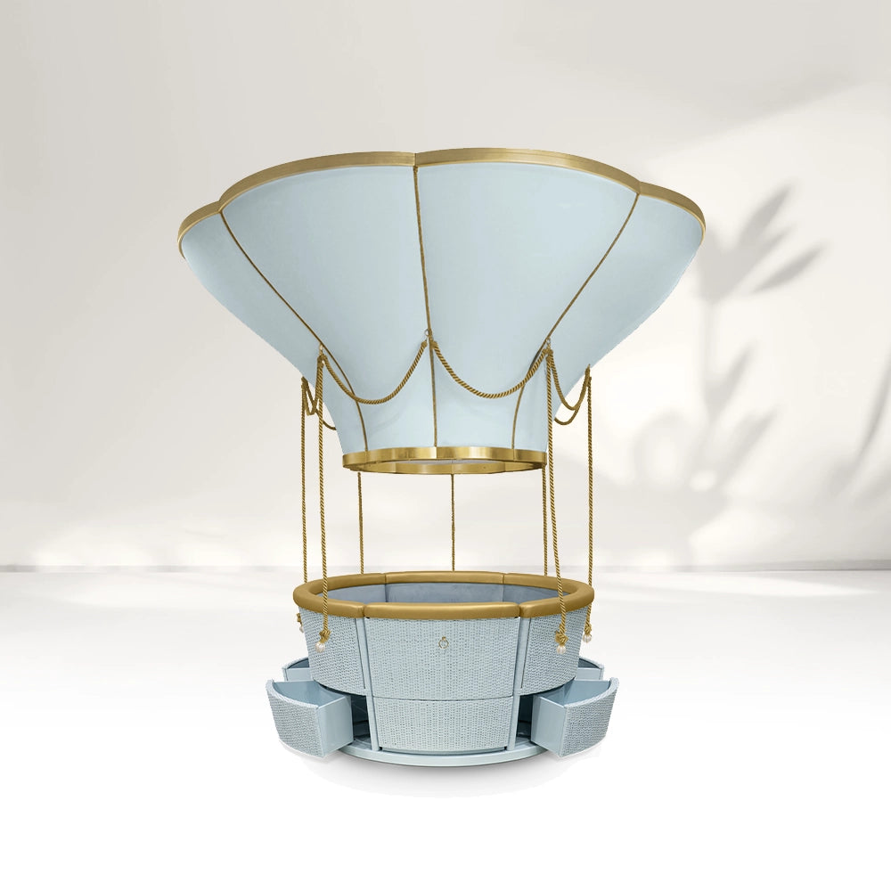 Magic Air Balloon Brass Beds for Kids