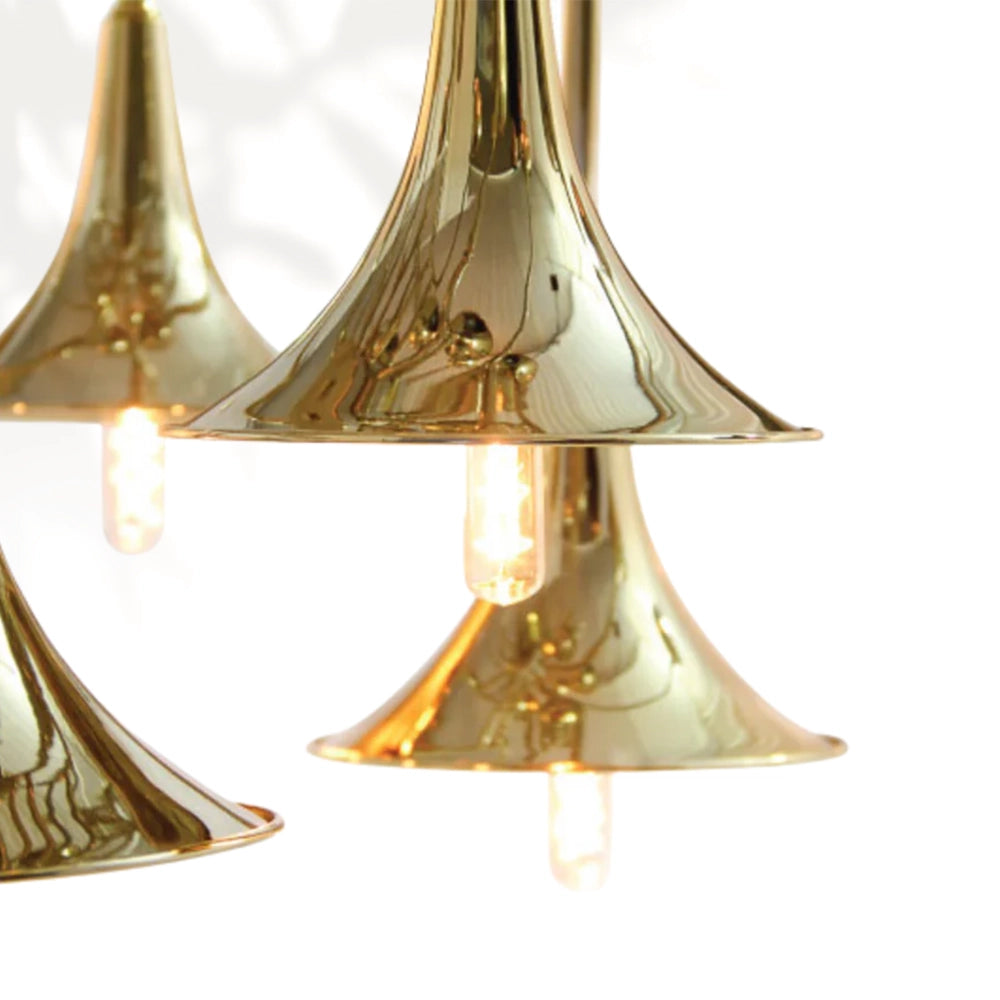 Botti Modern Brass Chandelier