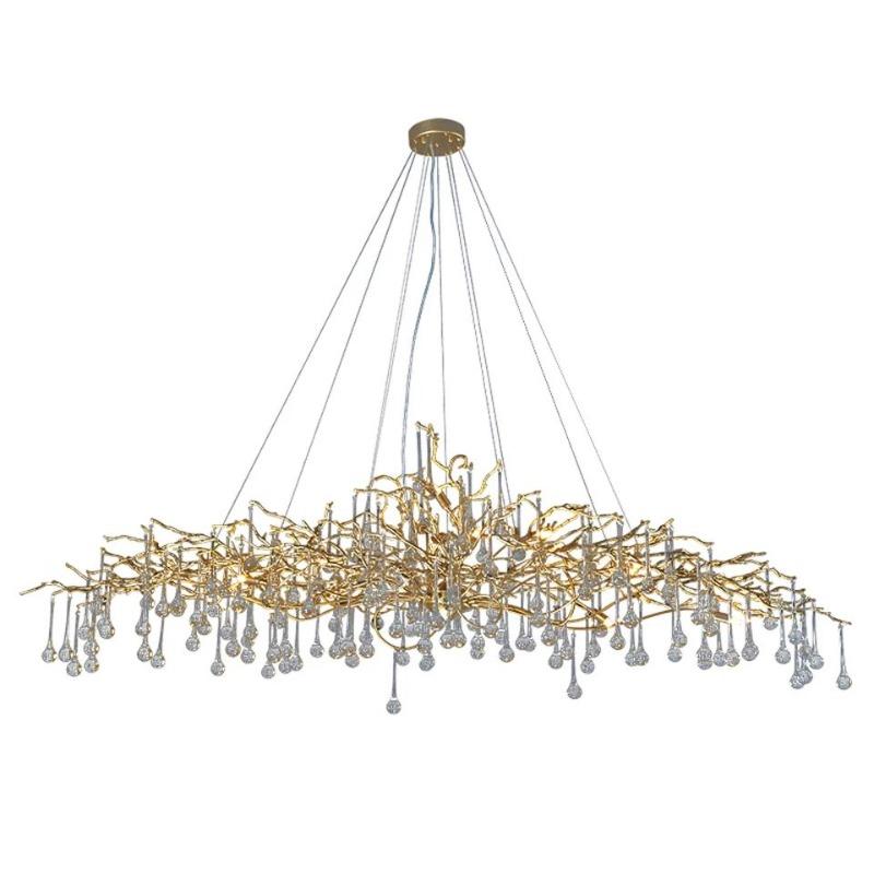 Housegent Doris Branch Crystal Chandelier Light