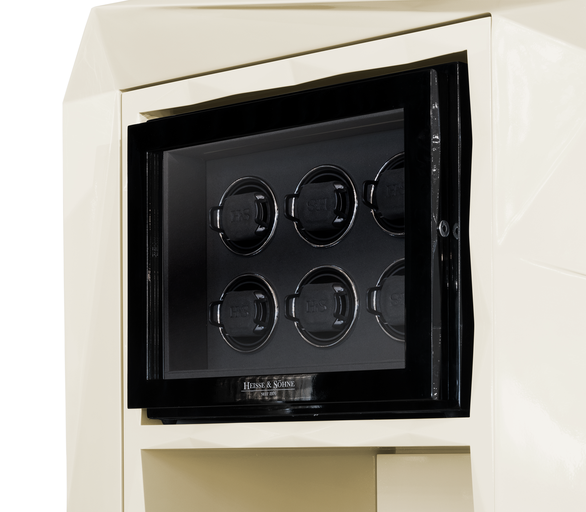 Diamond Floor Safe with Hidden Watch Winder and