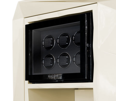 Diamond Floor Safe with Hidden Watch Winder and