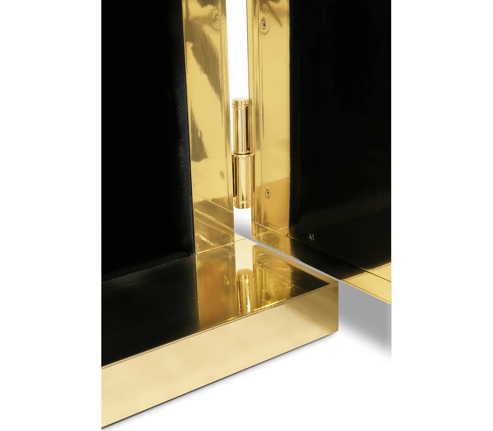 Portable Jewelry Safe with Secret Dial Lock and Gold-Plated