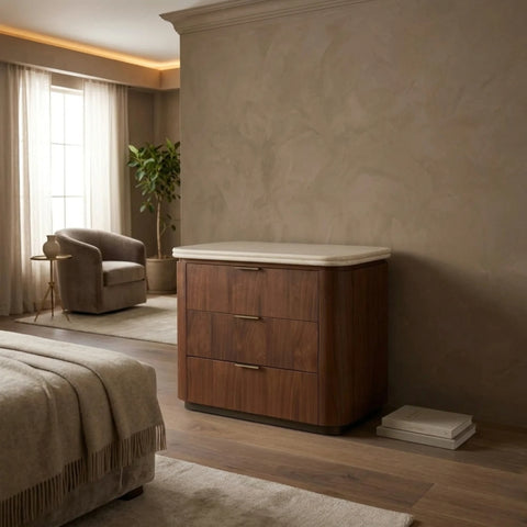 CREAM / WALNUT