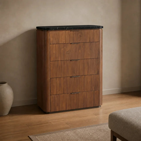 BLACK MARQUINA / WALNUT