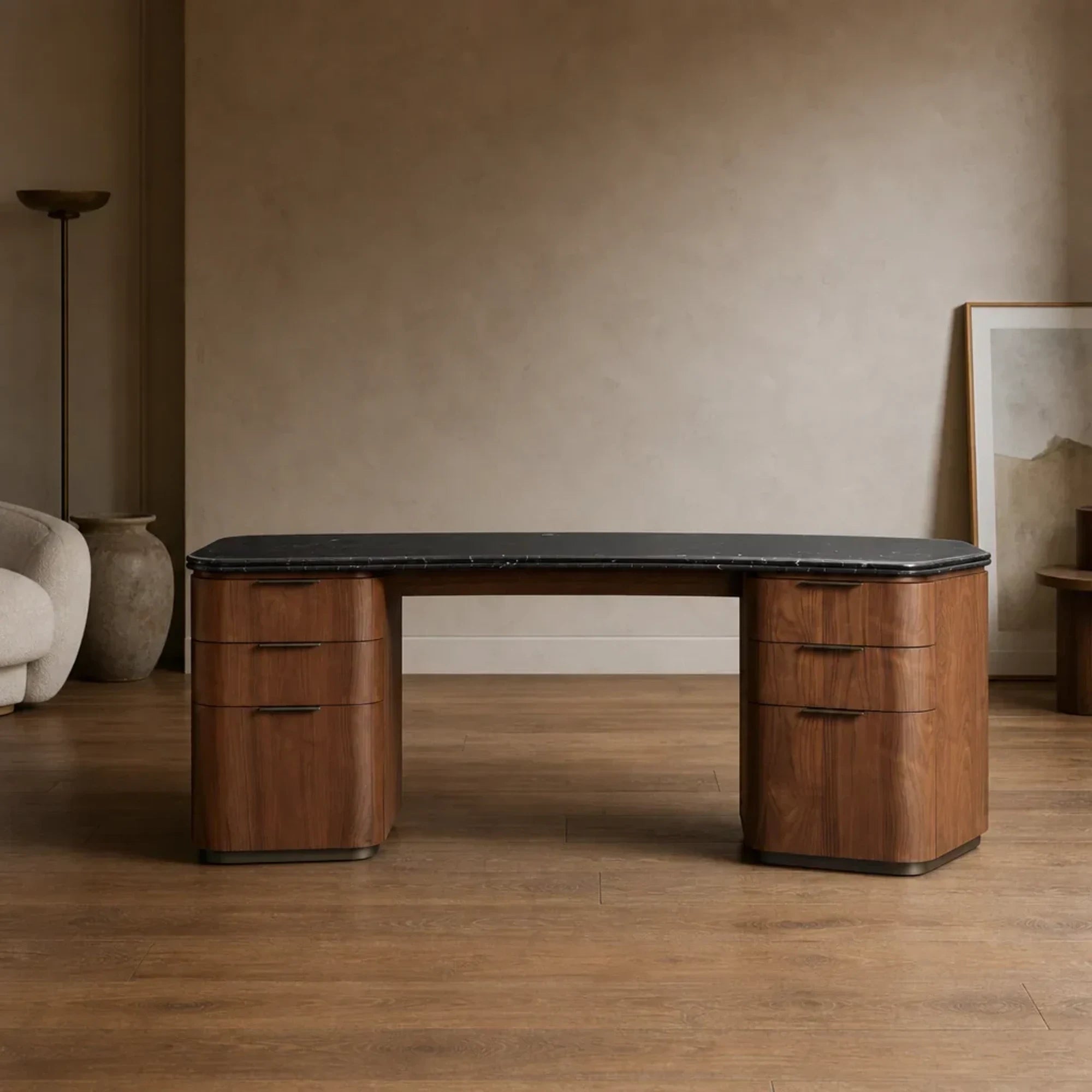 WALNUT / BLACK MARQUINA