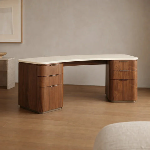 WALNUT / CREAM STONE