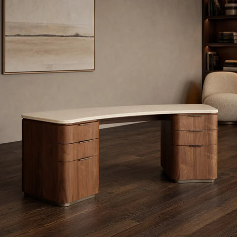 WALNUT / CREAM STONE