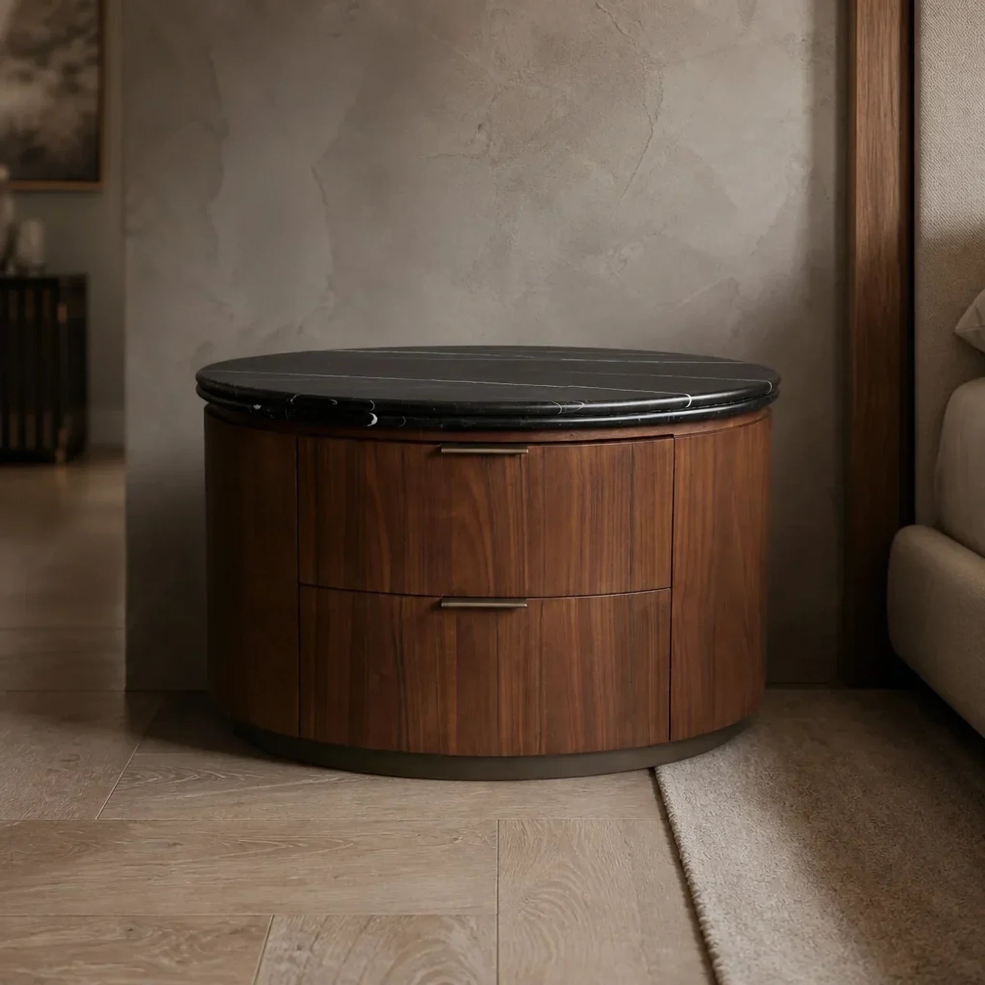 BLACK MARQUINA / WALNUT