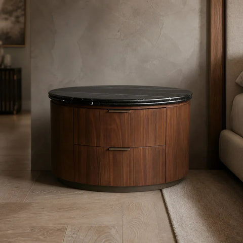 BLACK MARQUINA / WALNUT