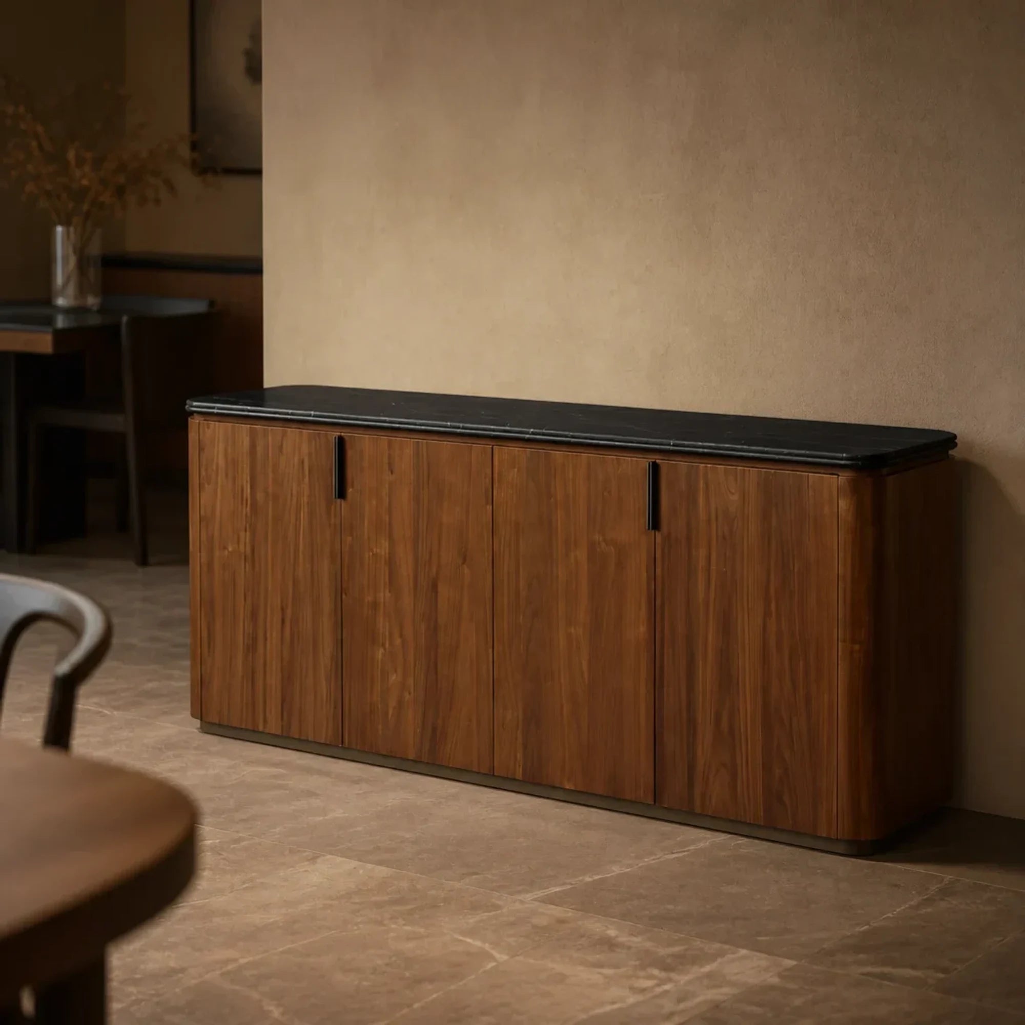 WALNUT / BLACK MARQUINA