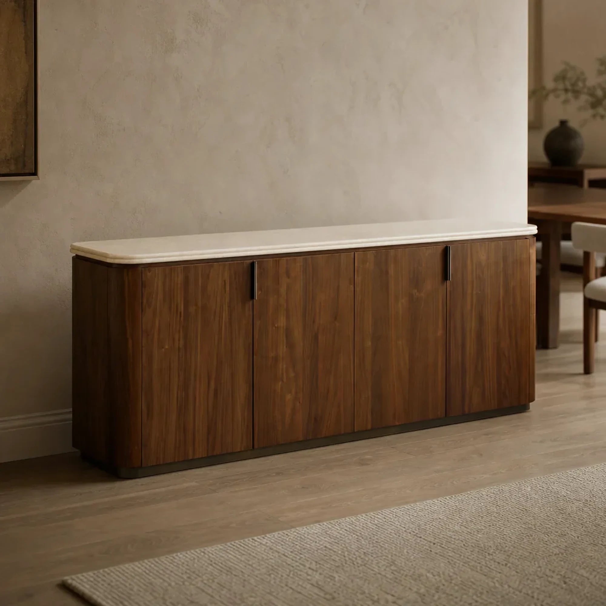 WALNUT / CREAM STONE