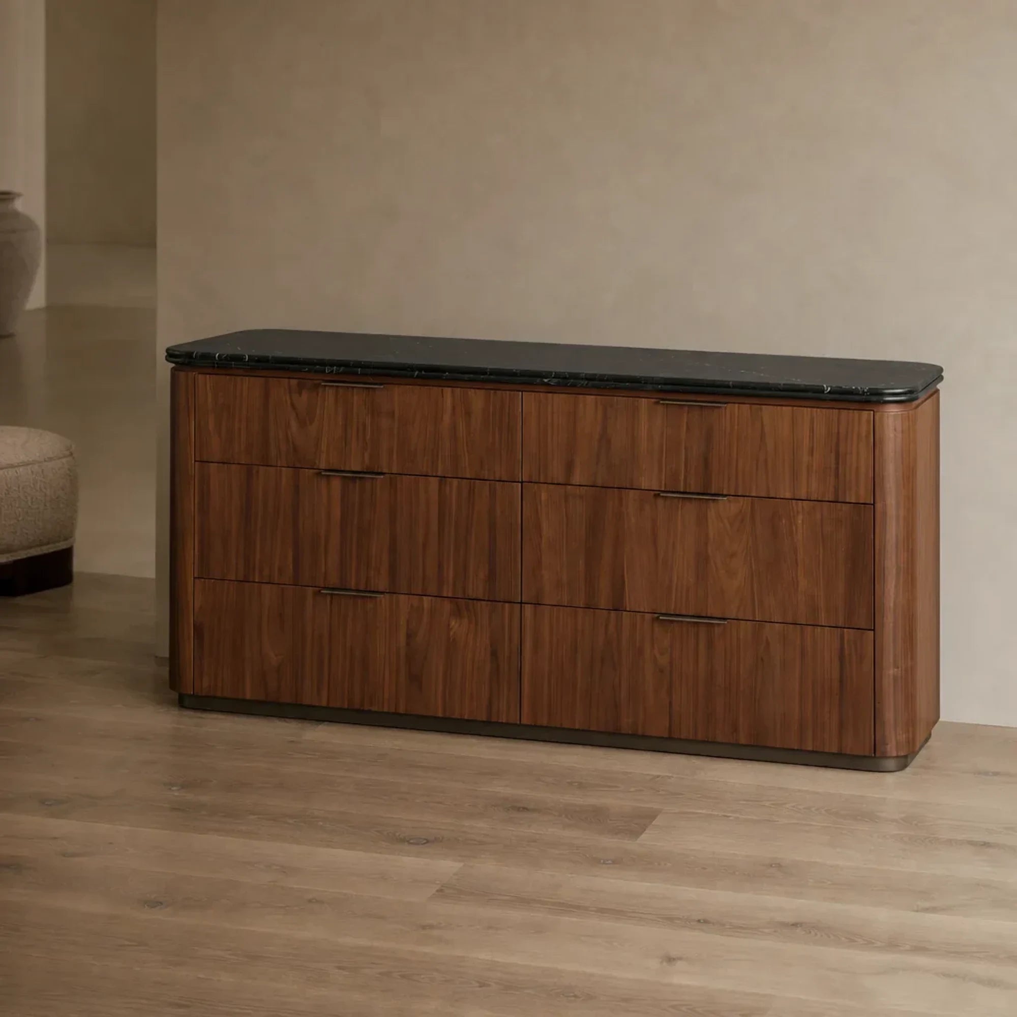 BLACK MARQUINA / WALNUT