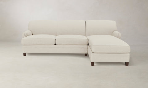 Carmmer Sectional Sofa - Performance Woven Chenille Desert