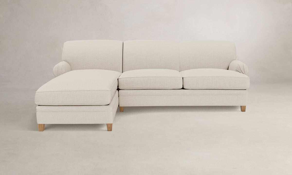 Carmmer Sectional Sofa - Performance Woven Chenille Desert