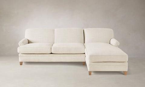 Carmmer Sectional Sofa - Performance Woven Chenille Desert