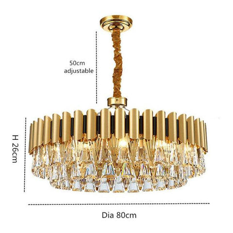 Housegent Bobon Stavro Crystal Chandelier