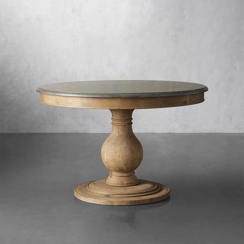 Luca Round Dining Table Handcrafted From Solid Wood
