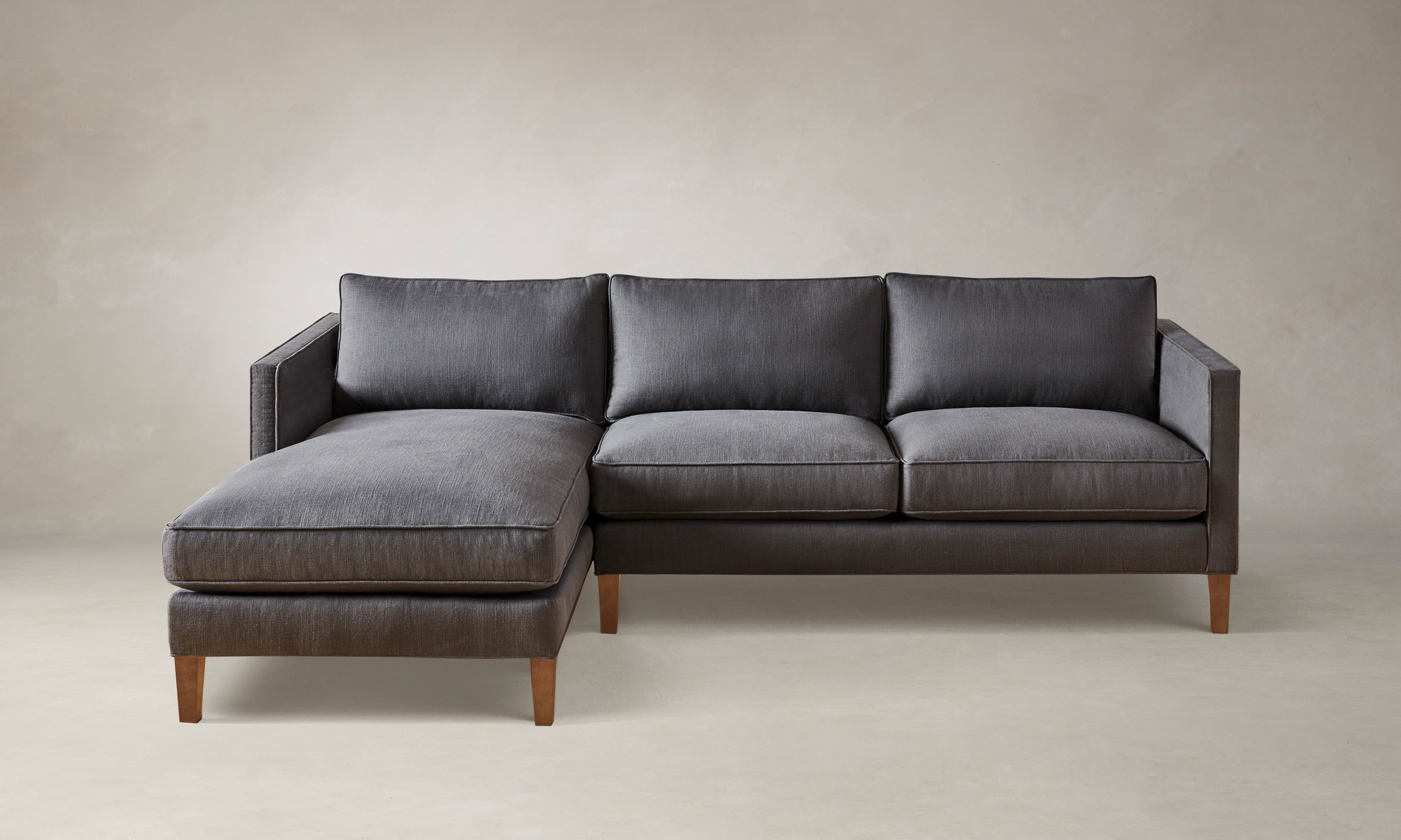 Crossen Sectional Sofa - Performance Linen Graphite