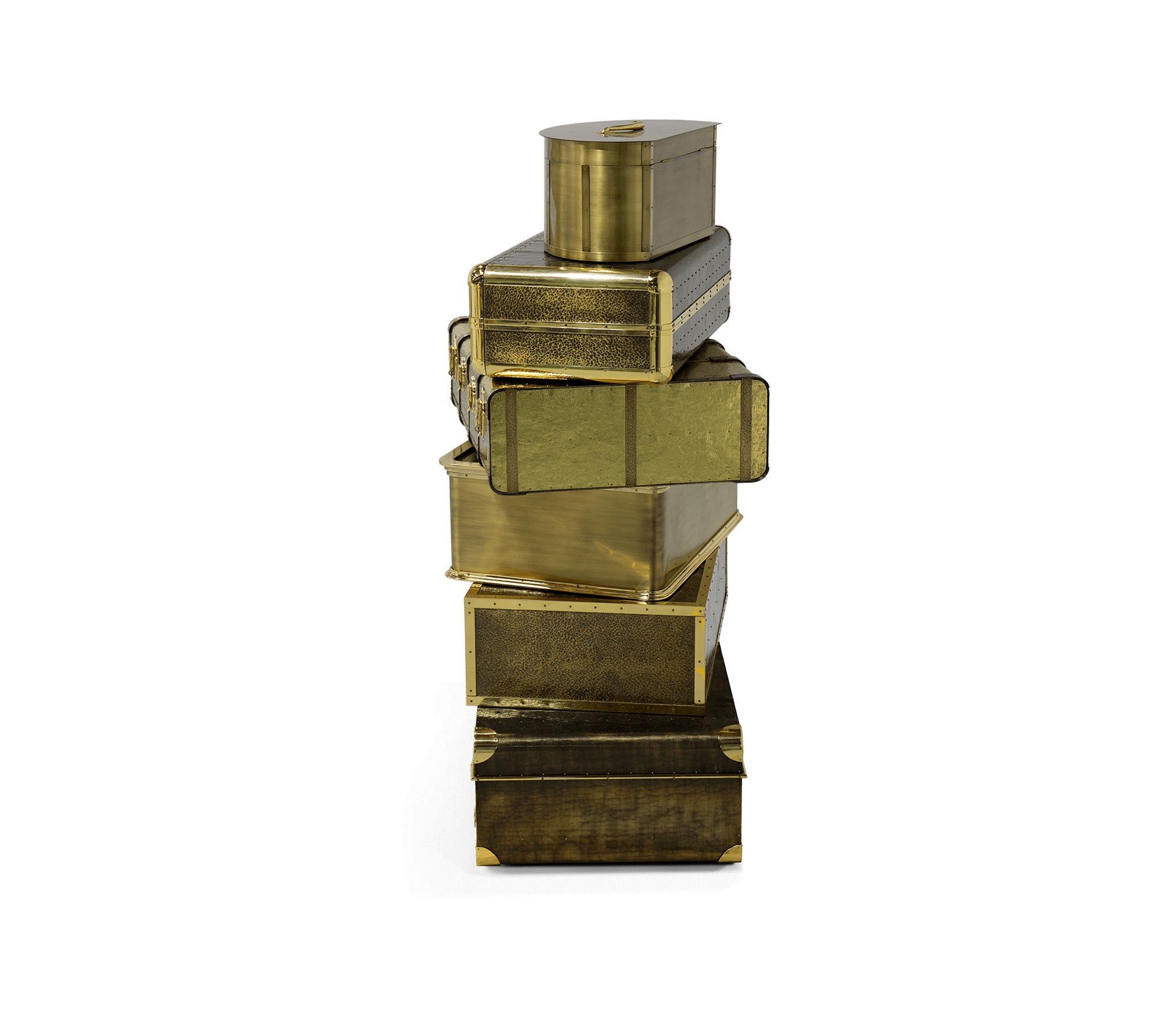 Champagne Gold Vault Safe with High-Security Storage and
