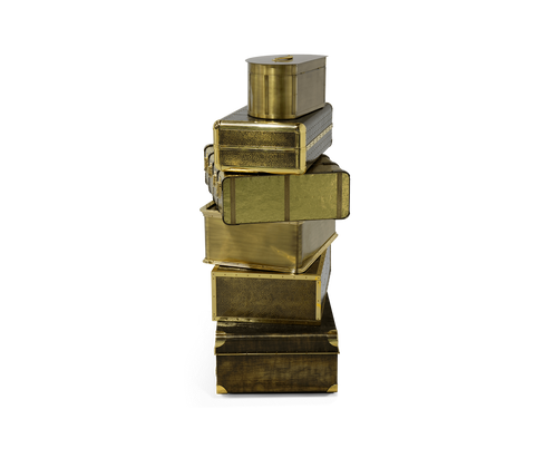 Champagne Gold Vault Safe with High-Security Storage and