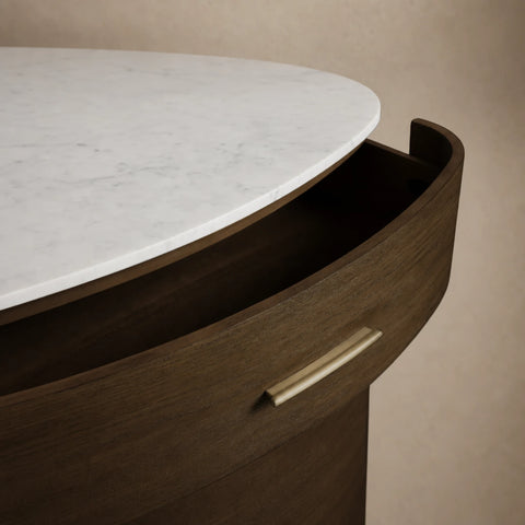 MOCHA / CARRARA MARBLE