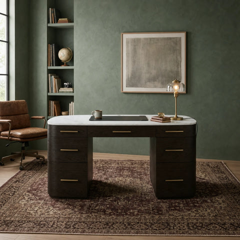 EBONY / CARRARA