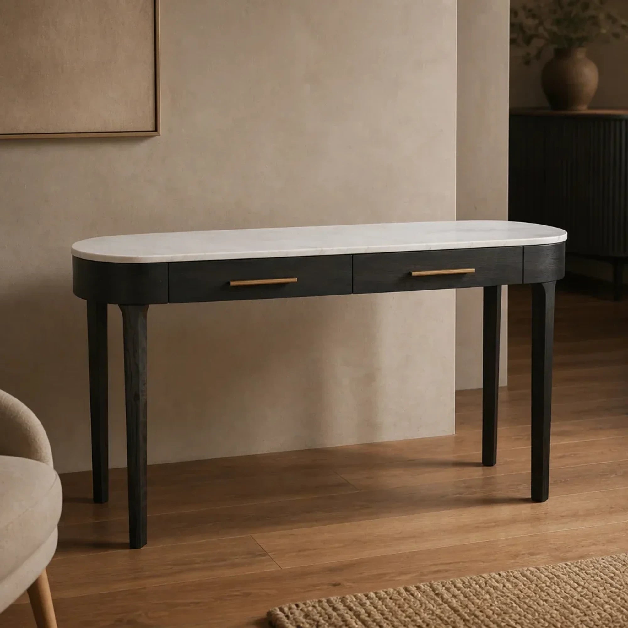 EBONY / CARRARA